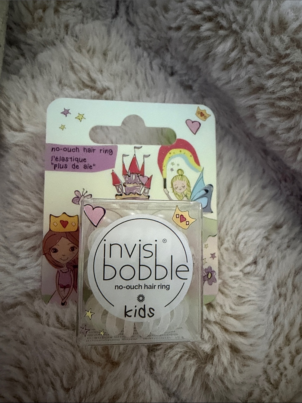 Invisibobble Kids No-Ouch Hair Rings - Clear (2-Pack)